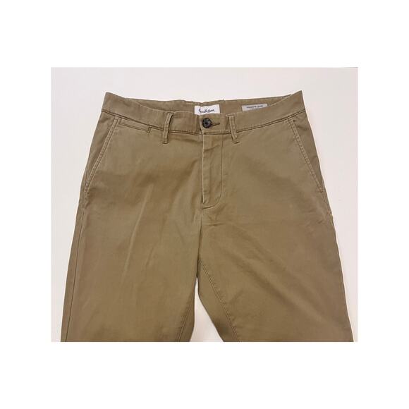 Men's Goodfellow & Co. Hennepin Chino Tan Khaki Pants 30W x 32L - Picture 1 of 4